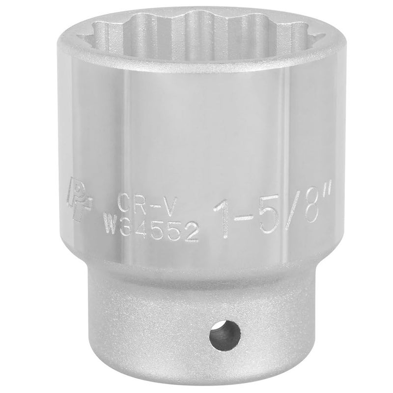 Performance Tool W34552 3/4-Inch Drive 12-Point SAE Standard Socket, 1-5/8-Inch - Image 2